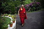 Beschreibung: INDIEN - Dalai Lama <br /> Dalai Lama wird whrend des Interviews in seiner Residenz in Dharamsala, Indien, 25. Mai 2009 zu sehen.