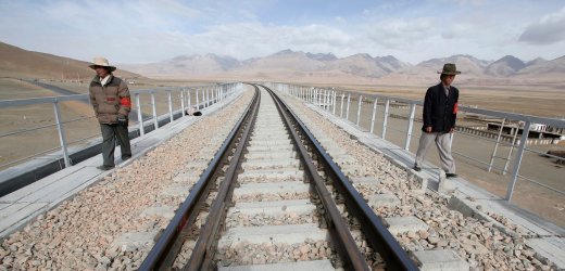 Bahnstrecke in Tibet: Touristen erhalten keine Einreisegenehmigung